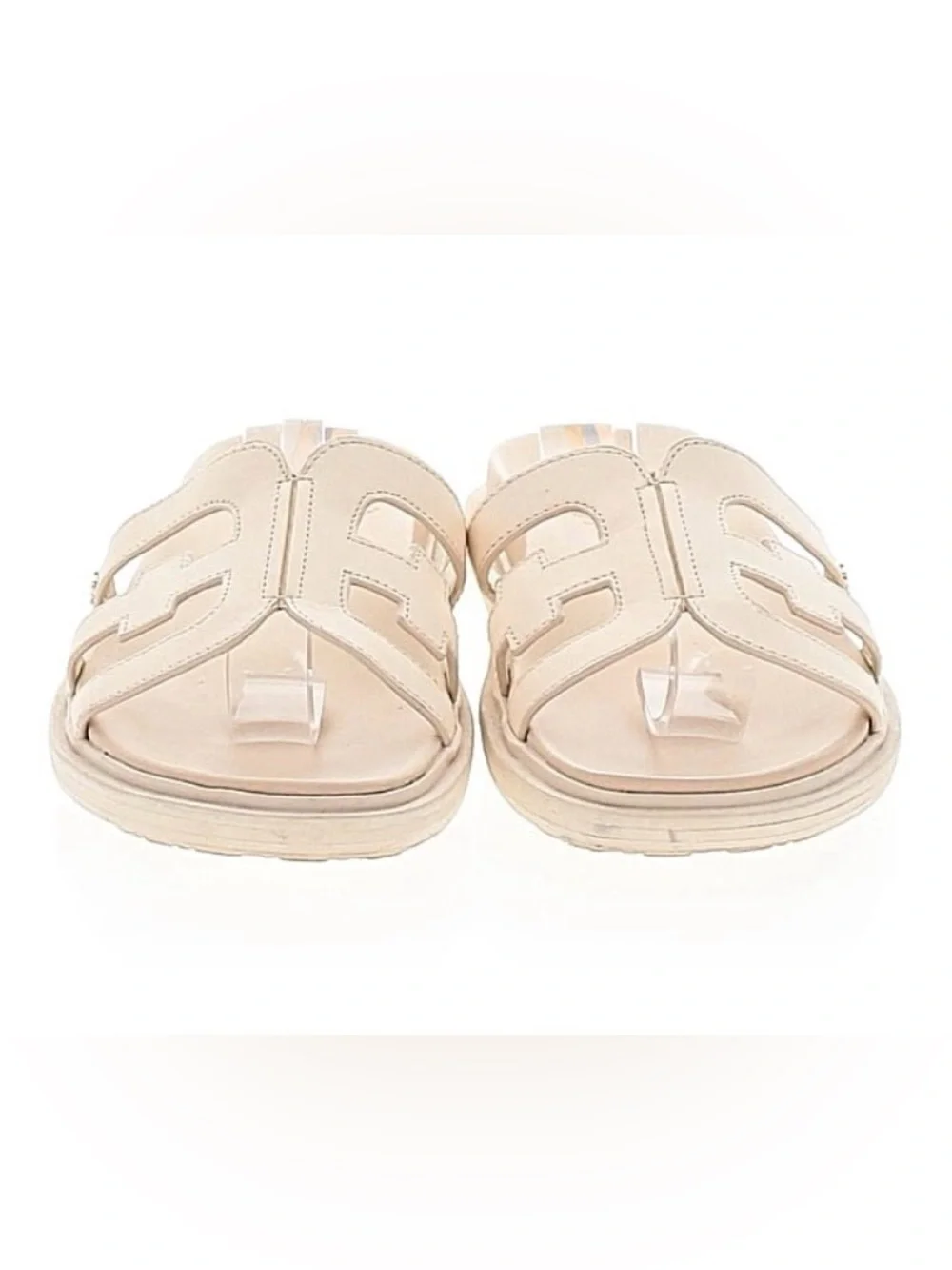 Sam Edelman Neutral Beige Slide Sandals